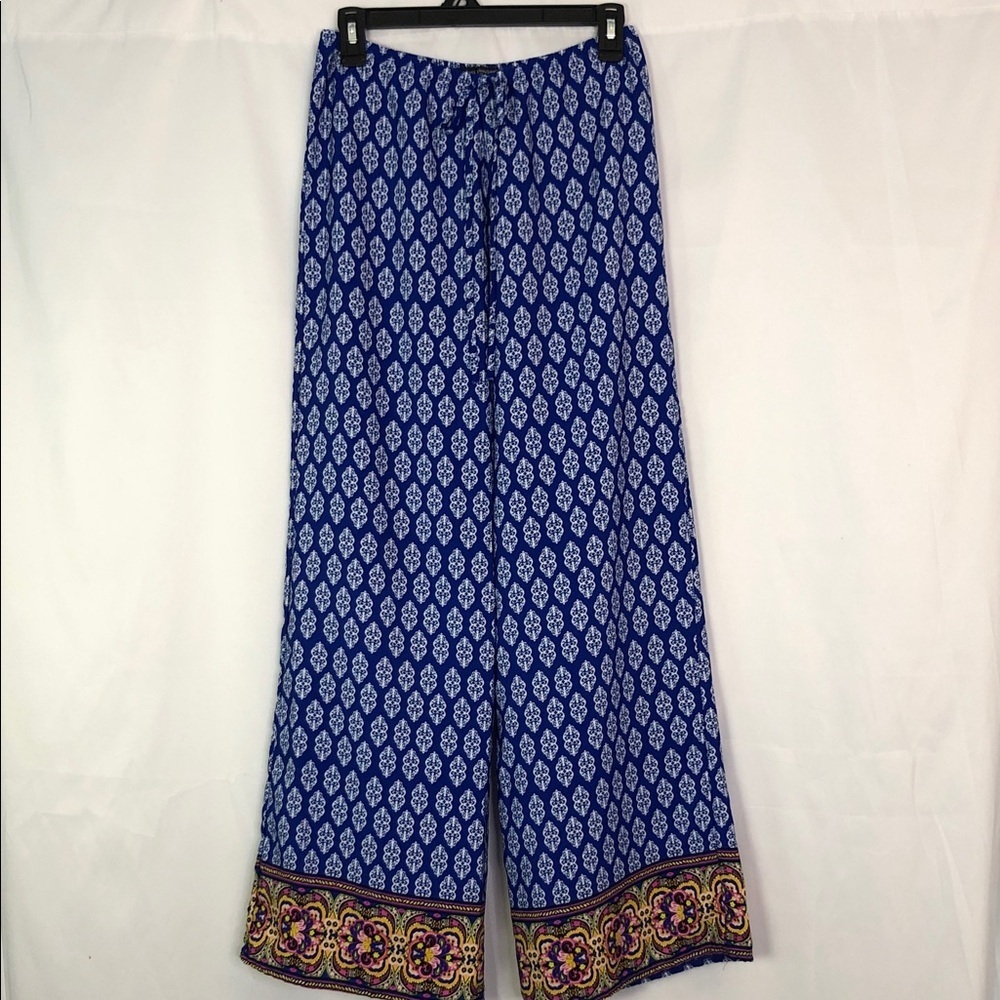 See you Monday by Anthropologie Wide leg Elastic Waist Palazzo Pants Size S
